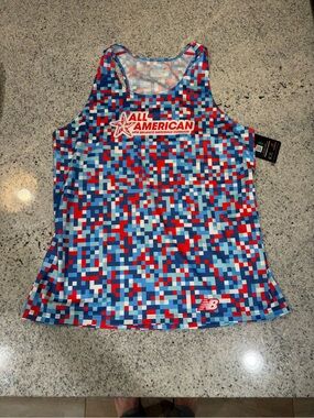 New Balance Nationals Outdoor All American Men’s Size Large (L) Singlet Tank